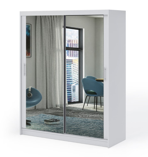 Sky full mirror - sky, door