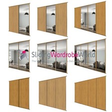 OAK & Mirror 'Classic' Sliding