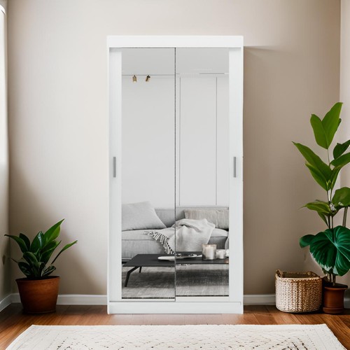 Eluks sky full mirror sliding - sky,
