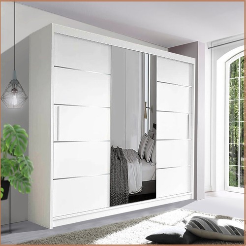 Sliding wardrobe with - sliding,